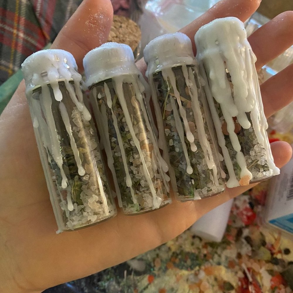 Witches Spell Jars Witchcraft Magic